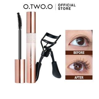 Mascara O.TWO.O sợi tơ 4D chống thấm nước làm mi cong dài và dày hiệu quả 38g