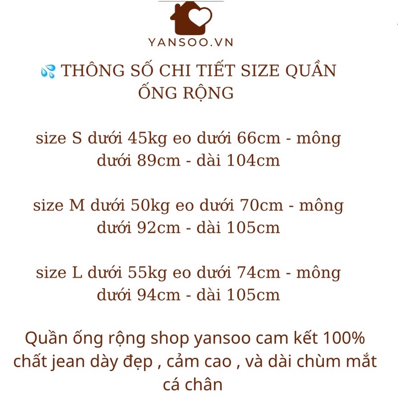 Quần jean nữ ống rộng cạp cao dáng suông 1 cúc cạp lệch cá tính , quần bò cullotes unlazang hách dáng Hàn Quốc YANSOO