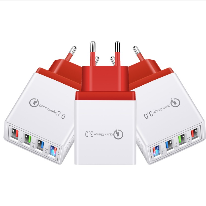 Dock sạc nhanh 3 chân cắm, sử dụng cho nhiều thiết bị cùng lúc