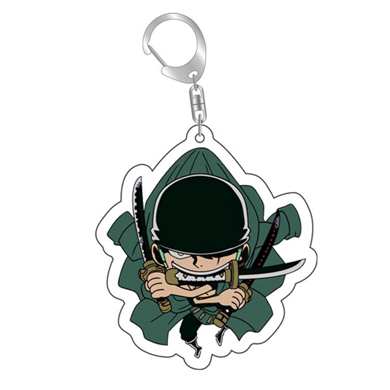 Móc Khóa Acrylic Hình Nhân Vật Luffy Trong Phim Hoạt Hình One Piece