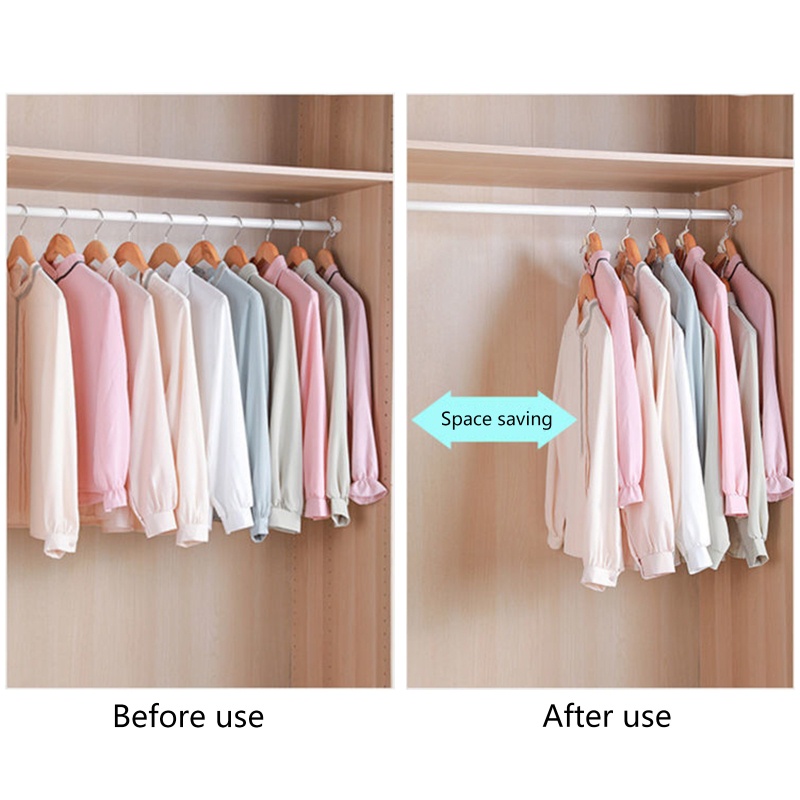 Set 10 Kẹp Nối Dài Móc Quần Áo Tiện Dụng