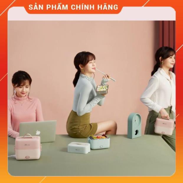 [Freeship] Hộp cơm cắm điện Bear DFH-B12E1, 2 tầng 3 ngăn, sử dụng inox cao cấp 304 | BigBuy360 - bigbuy360.vn