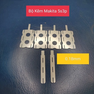 Bộ kẽm hàn cell pin makita 5s3p 18650 size 0.18mm