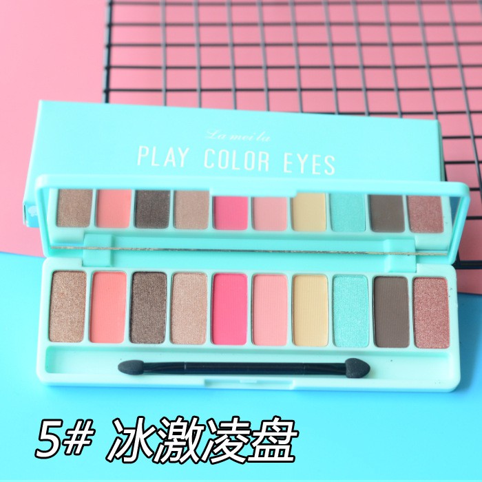 Bộ trang điểm phấn mắt 10 màu Lameila Play Color Eyes