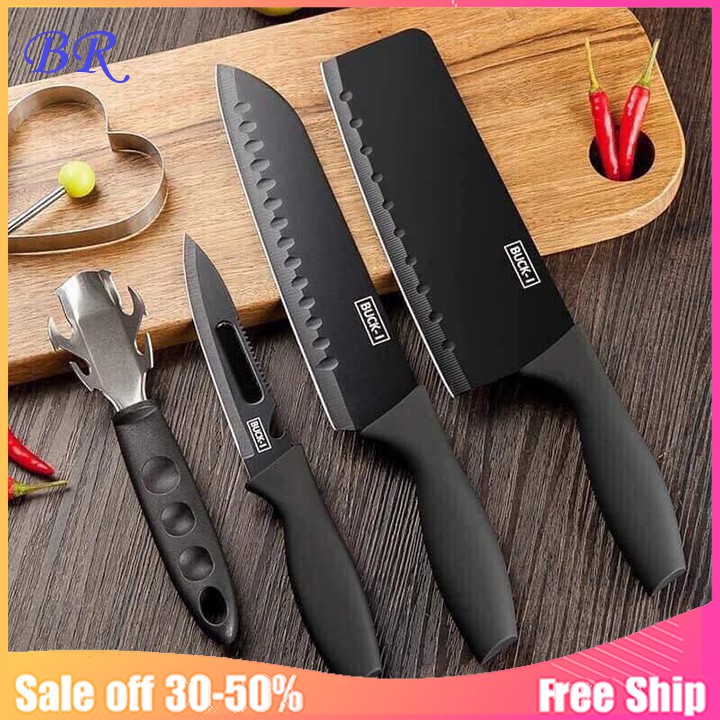 Bộ dao 5 món Buck quá đẹp so với giá bán.