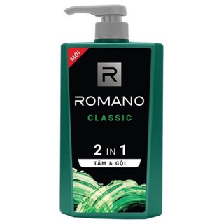 Tắm gội romano classic 2in 1 650g