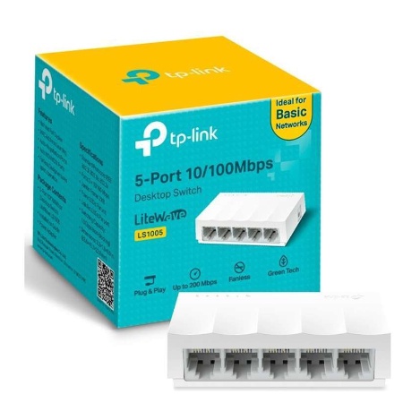 [Hỏa tốc - HN] Bộ chia tín hiệu mạng 5 cổng, Switch 5-Port 10/100 Mbps Tp-Link TL-SF1005D