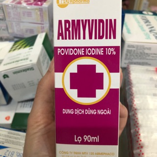 Dung Dịch Povidone 10% Sát Khuẩn chai 90 mL