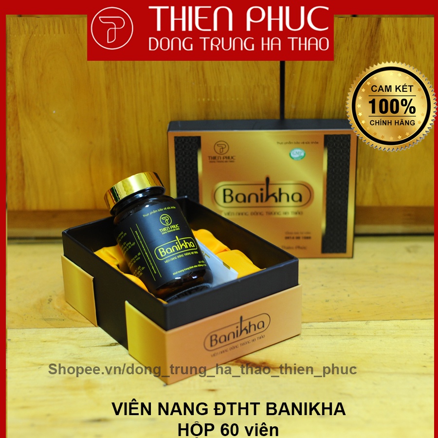 Viên nang đông trùng hạ thảo Banikha Thiên Phúc