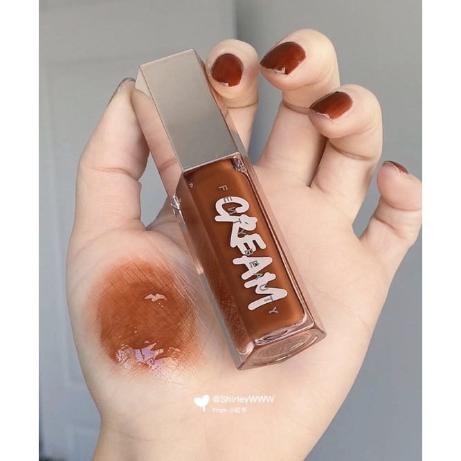 Son bóng Fenty Beauty Color Drip Lip Cream 9ml màu Cookie Jar