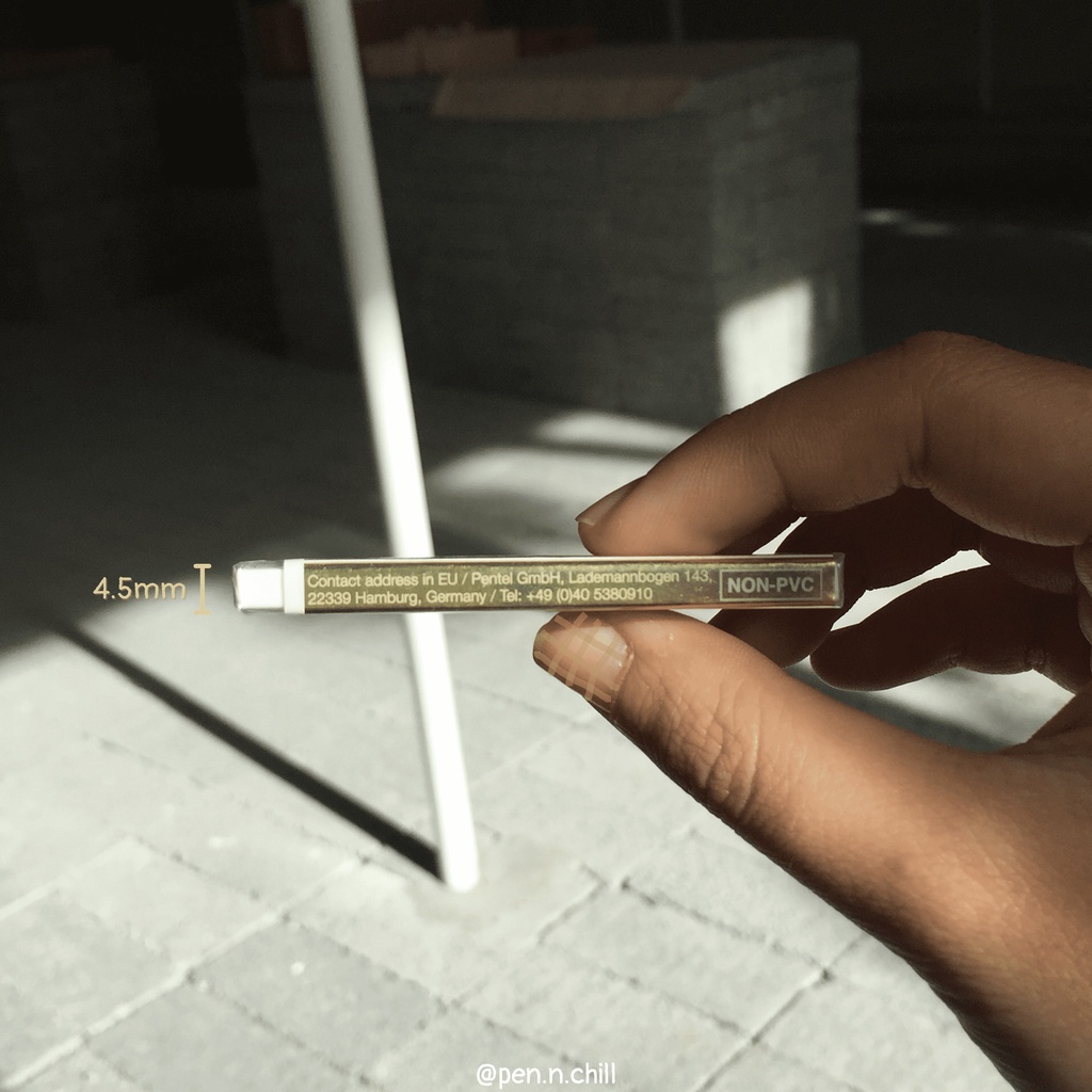 Gôm Tẩy Bút Chì Siêu Sạch Pentel Hi-Polymer Slim