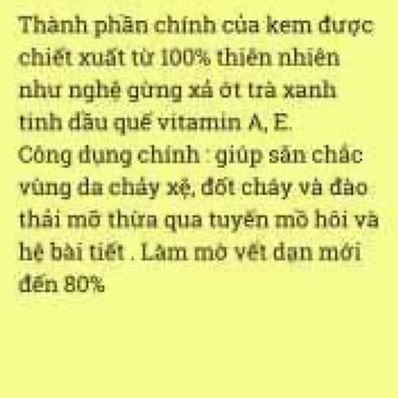 Kem Ủ Tan Mỡ Bụng Trương Gia Hân Cao Cấp - Kem Giảm Mỡ Bụng Dùng Cho Mẹ Sau Sinh Cho Con Bú