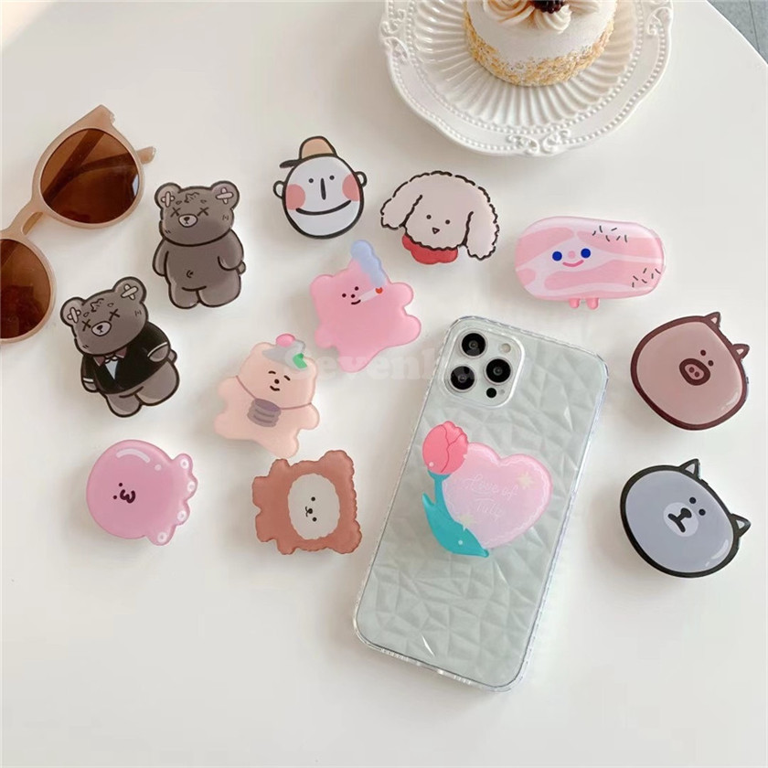 👏Ready Stock🎀 Giá Đỡ Điện Thoại Hình Hoạt Hình Dễ Thương