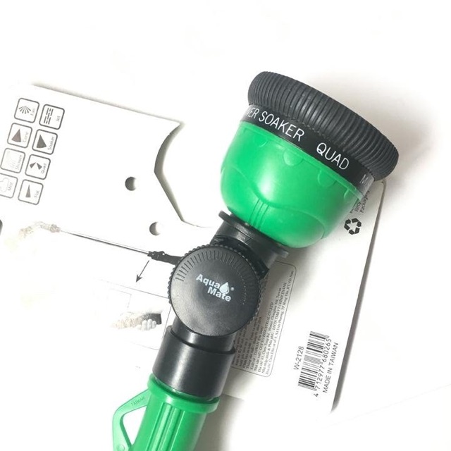 Vòi tưới cây đa năng 8 chế độ dài 70cm góc phun tuỳ chỉnh Aqua mate W2128