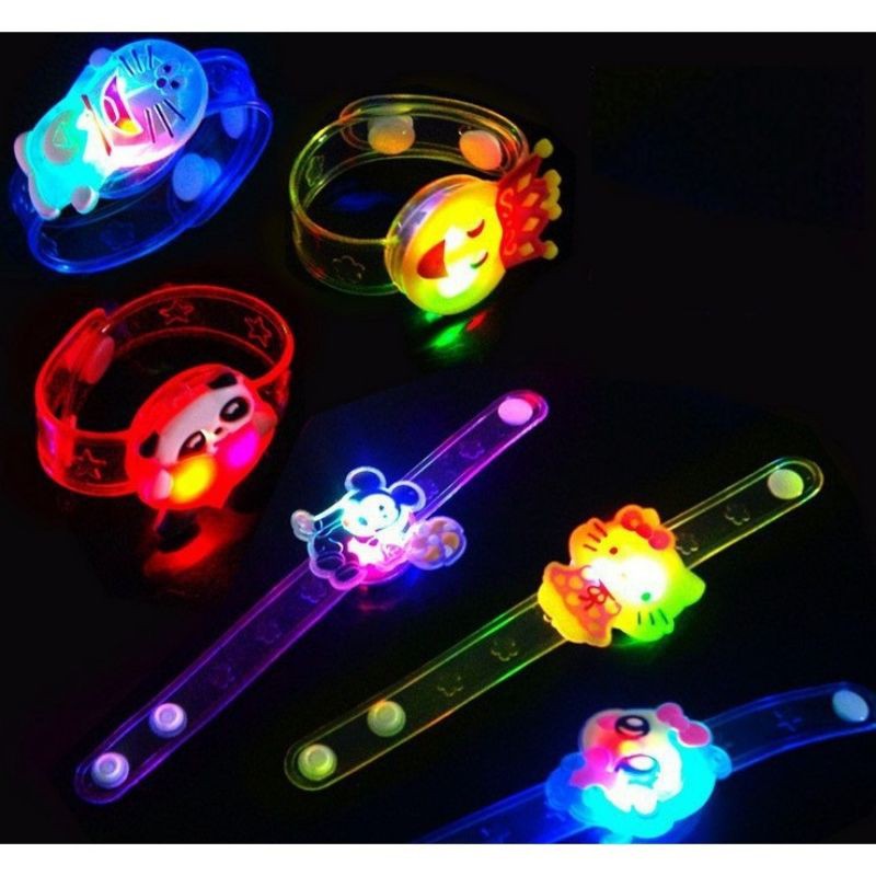 Đồng hồ đeo tay trẻ em có đèn LED phát sáng_Đồng hồ phát sáng