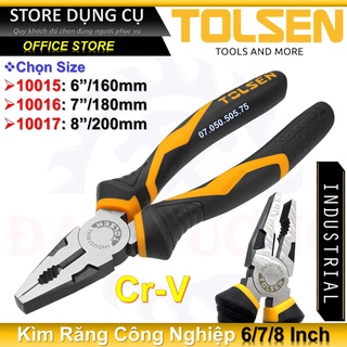 Kềm răng công nghiệp tolsen 10015 / 10016 / 10017 | kìm răng công nghiệp tolsen