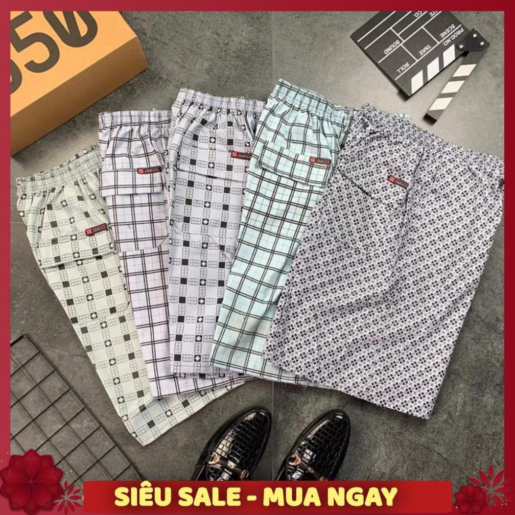 Quần short nam, 1 quần đùi nam vải kaki Caro25 - Hàng Việt Nam Xuất Khẩu SIÊU SALE !!  ་