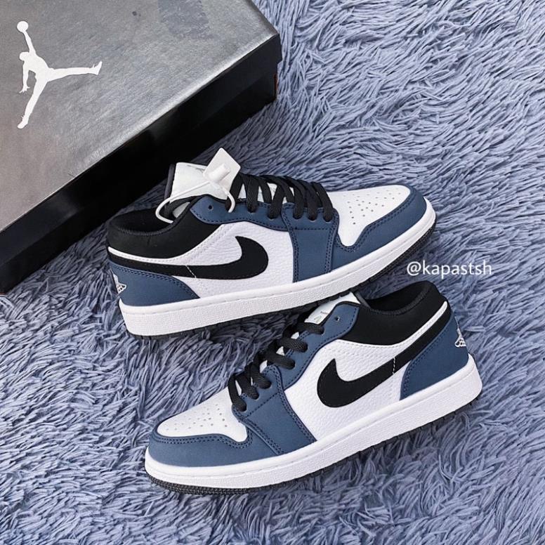 Giày thể thao Jordan NAVY Xanh Than Cổ Cao Cổ Thấp Nam Nữ cực chất dễ phối đồ FullBox | BigBuy360 - bigbuy360.vn