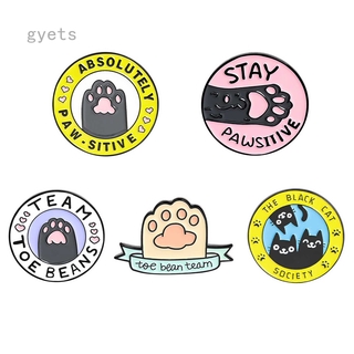 Ghim Cài Áo Hình Bàn Chân Mèo Đáng Yêu