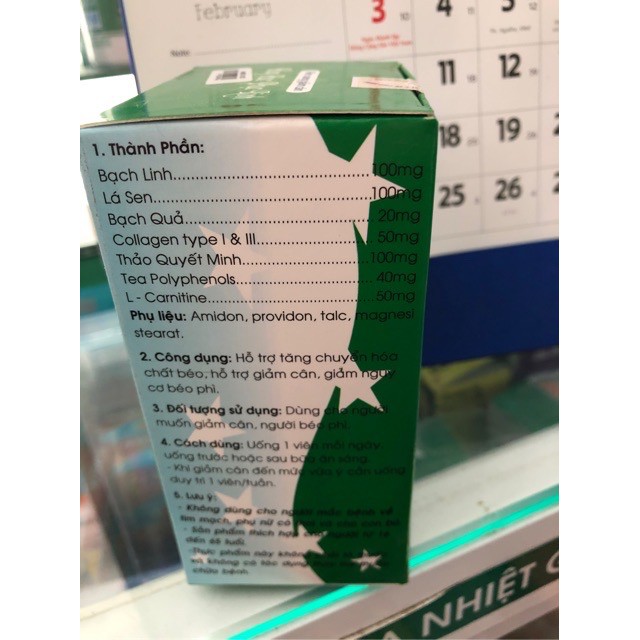 Giảm cân HỒNG HẠC PHỤC LINH viên uống giảm cân thảo dược hiệu quả an toàn