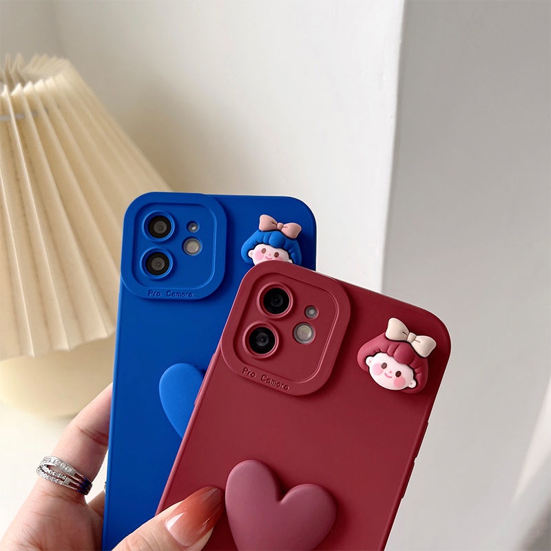 Ốp lưng iphonecạnh vuông gắn charm 2 7plus x xsmax 11 11promax 12 12pro 12promax 13 13pro 13promax DT13