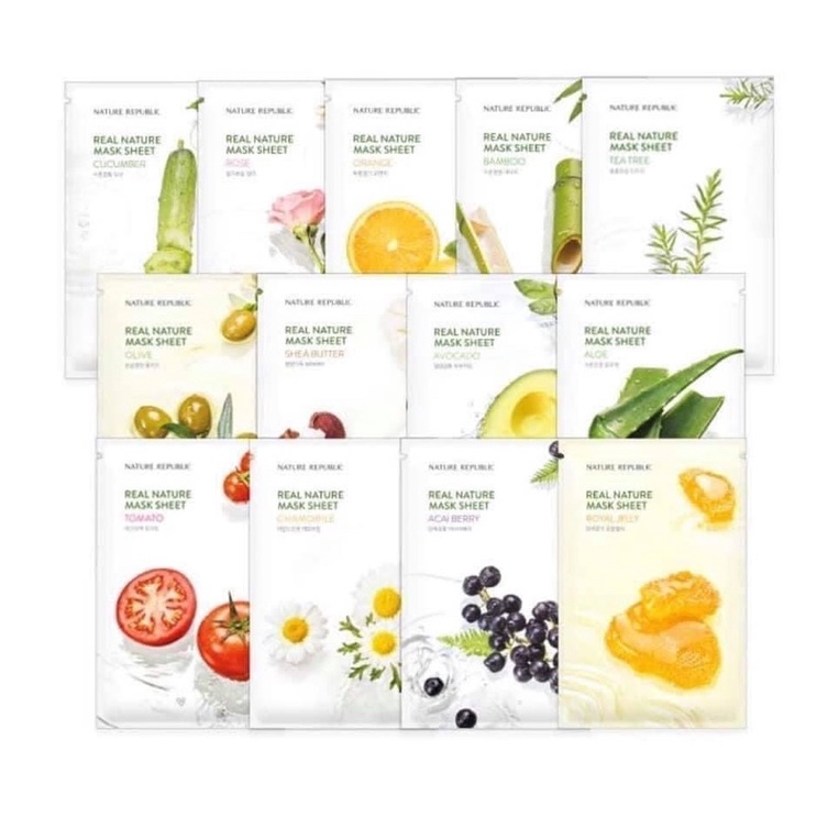 ❌Mặt nạ NATURE REPUBLIC hàng siêu chuẩn dutyfree khách nha, ko đâu rẻ bằng luôn