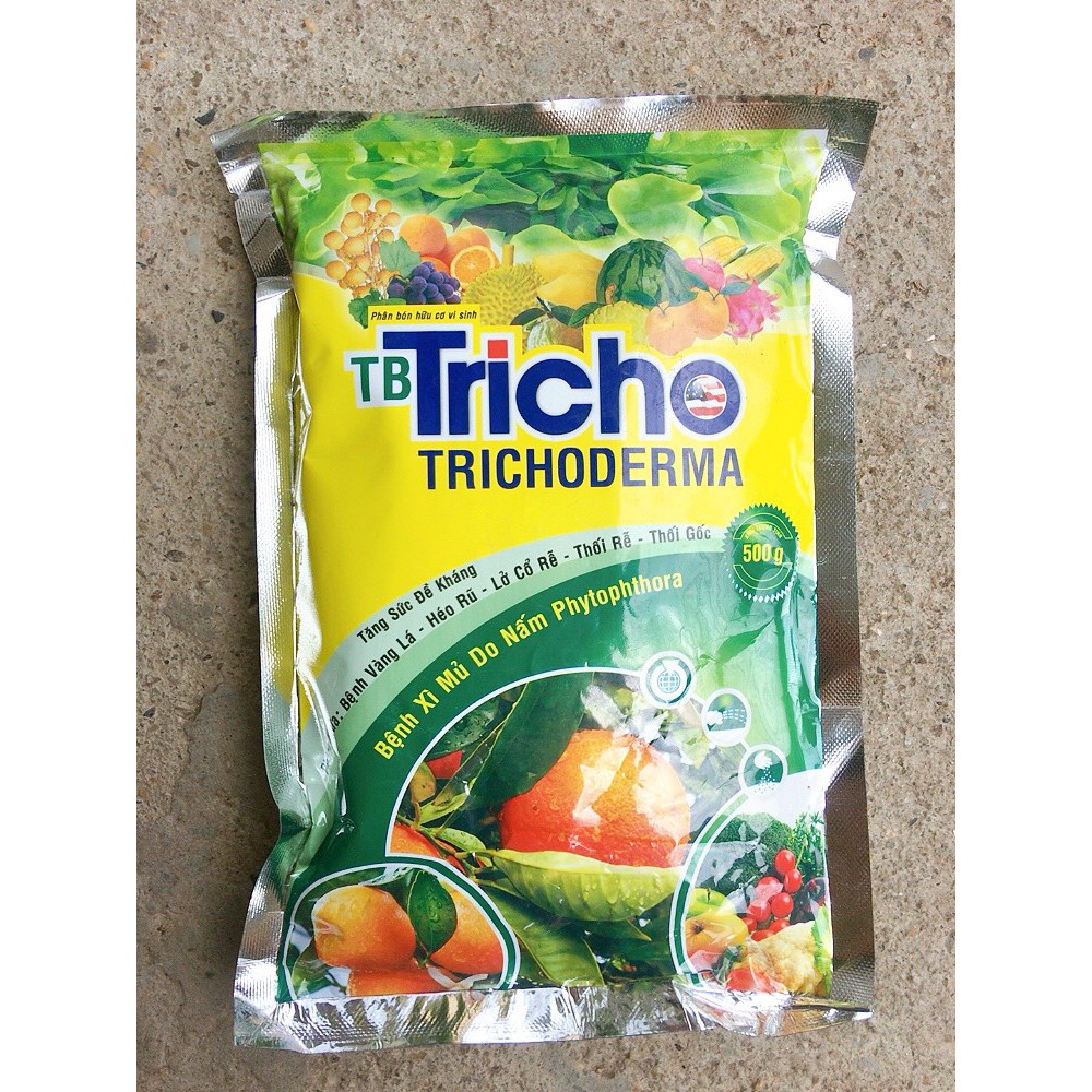 Chế phẩm Trichoderma Toba phòng ngừa tuyến trùng gây bệnh 0,5kg