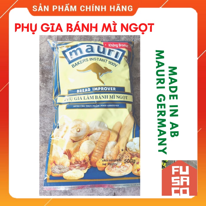 Phụ gia bánh mì NGỌT Mauri - Gói lớn 500gr