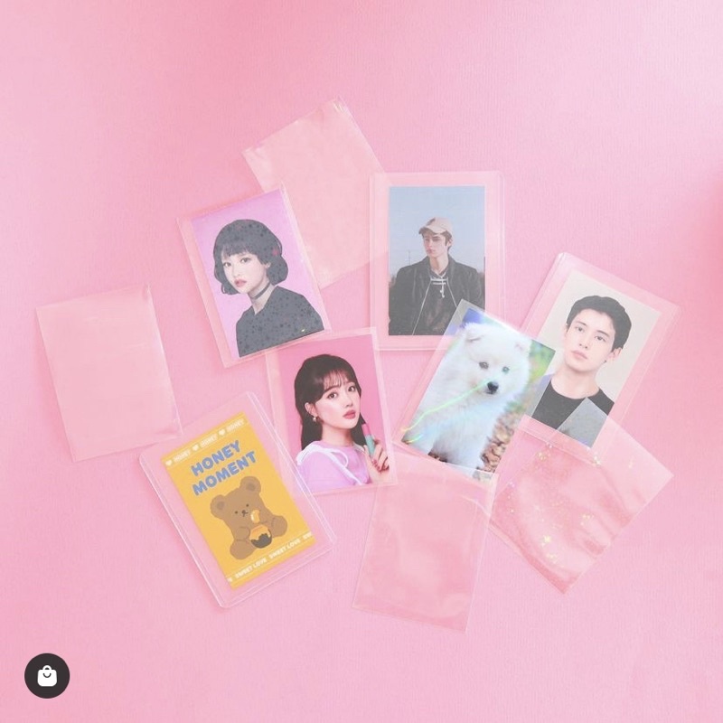 SLEEVE BỌC PHOTOCARD, POSTCARD, STRIP - DAISO HÀN QUỐC