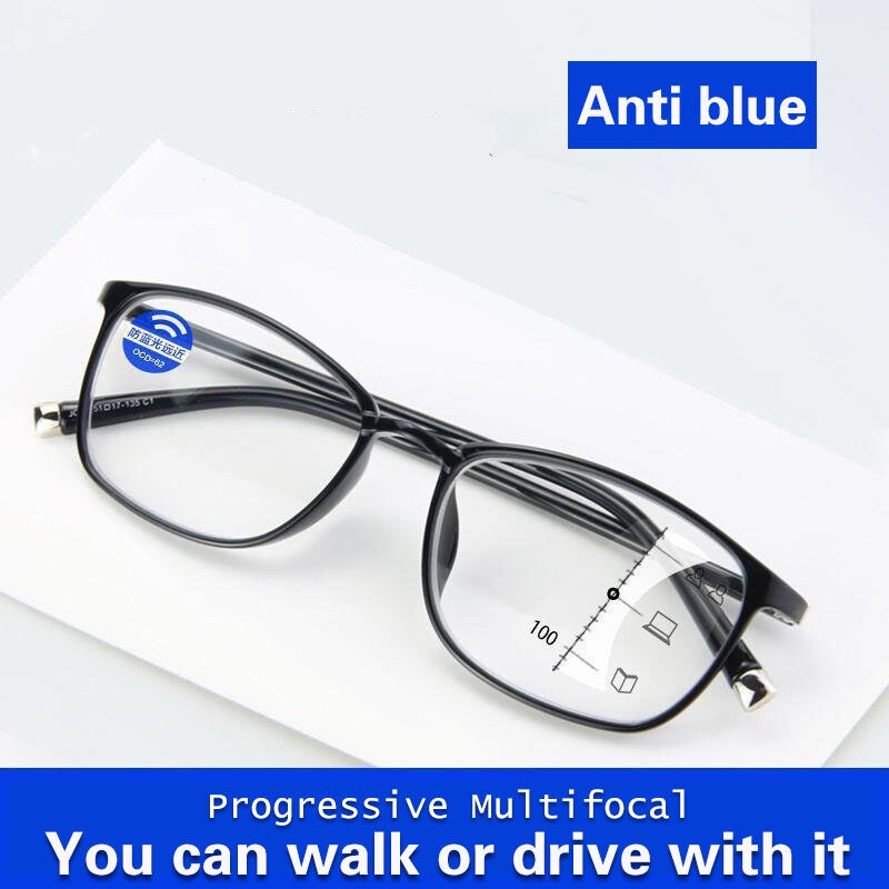 Kính Đọc Sách Thông Minh HD 3 Trong 1 Chống Ánh Sáng Xanh Cho Nam Và Nữ