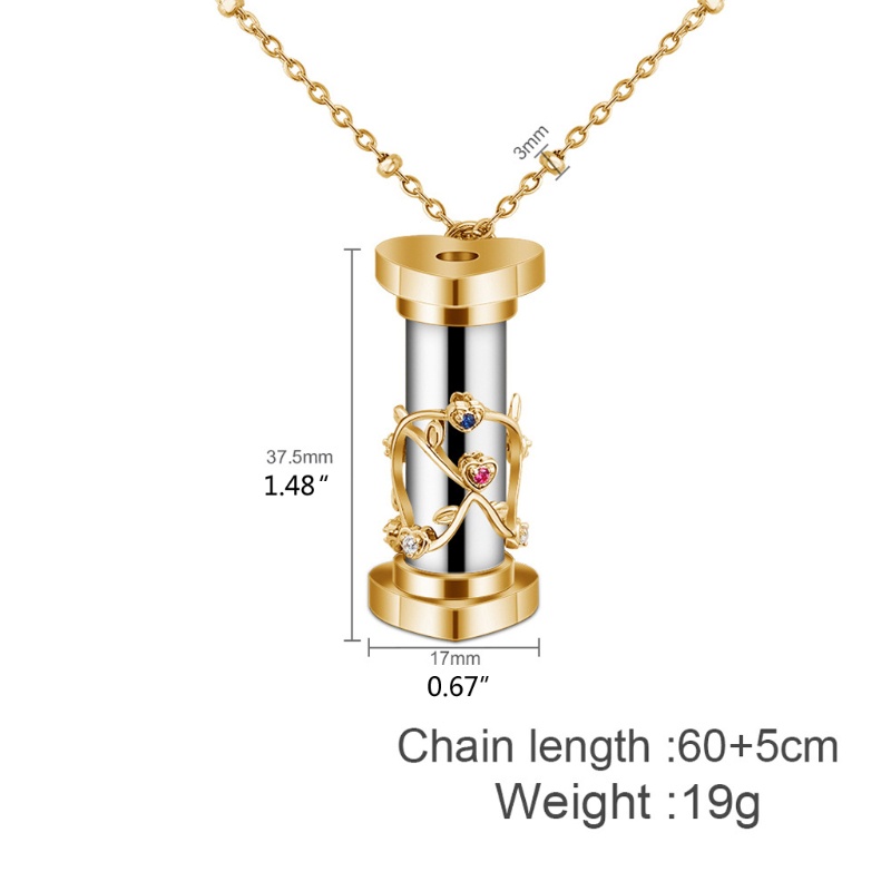 Vòng cổ Mặt Tròn Khắc Hoa 3D Thời Trang Cho Nữ