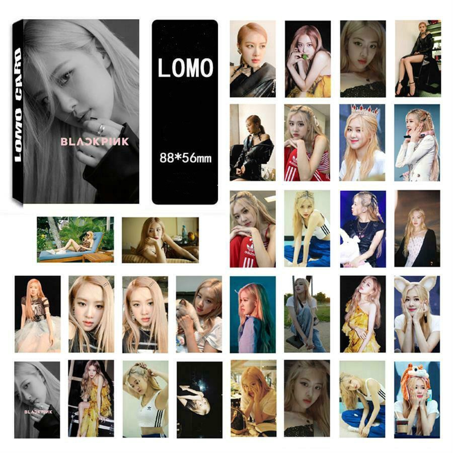 Set 30 Thẻ Hình Nhóm Nhạc Blackpink 2019