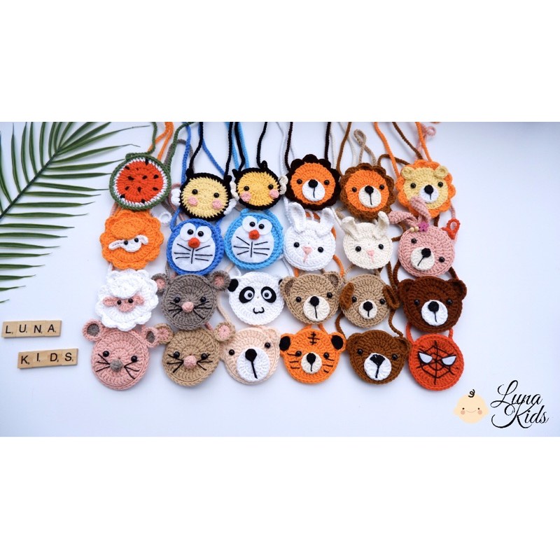 Túi đựng tỏi handmade cho bé trẻ sơ sinh - LunaKids [Ảnh thật]