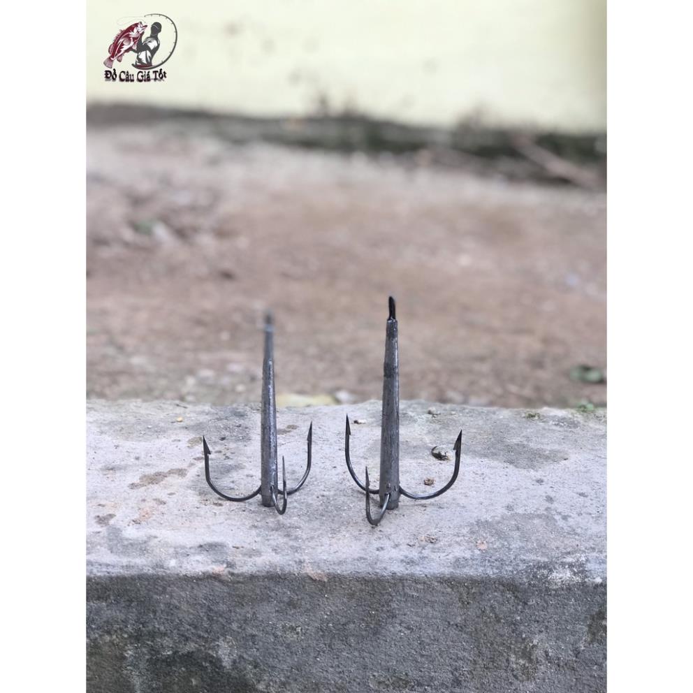 Lưỡi ba tiêu câu cá Lưỡi câu lục chất lượng chống gỉ hàng đẹp - Shop Đồ Câu ShoHu