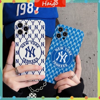 Ốp Điện Thoại Nhựa Cứng In logo ny Yankees Cho iphone15 14 13 12 mini 11 pro max 6 / 6s 7 / 8plus se2 x / xs xr xsmax #HG5084