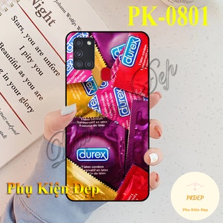 Ốp lưng SamSung A21s - Ốp dẻo đen in hình BCS Durex