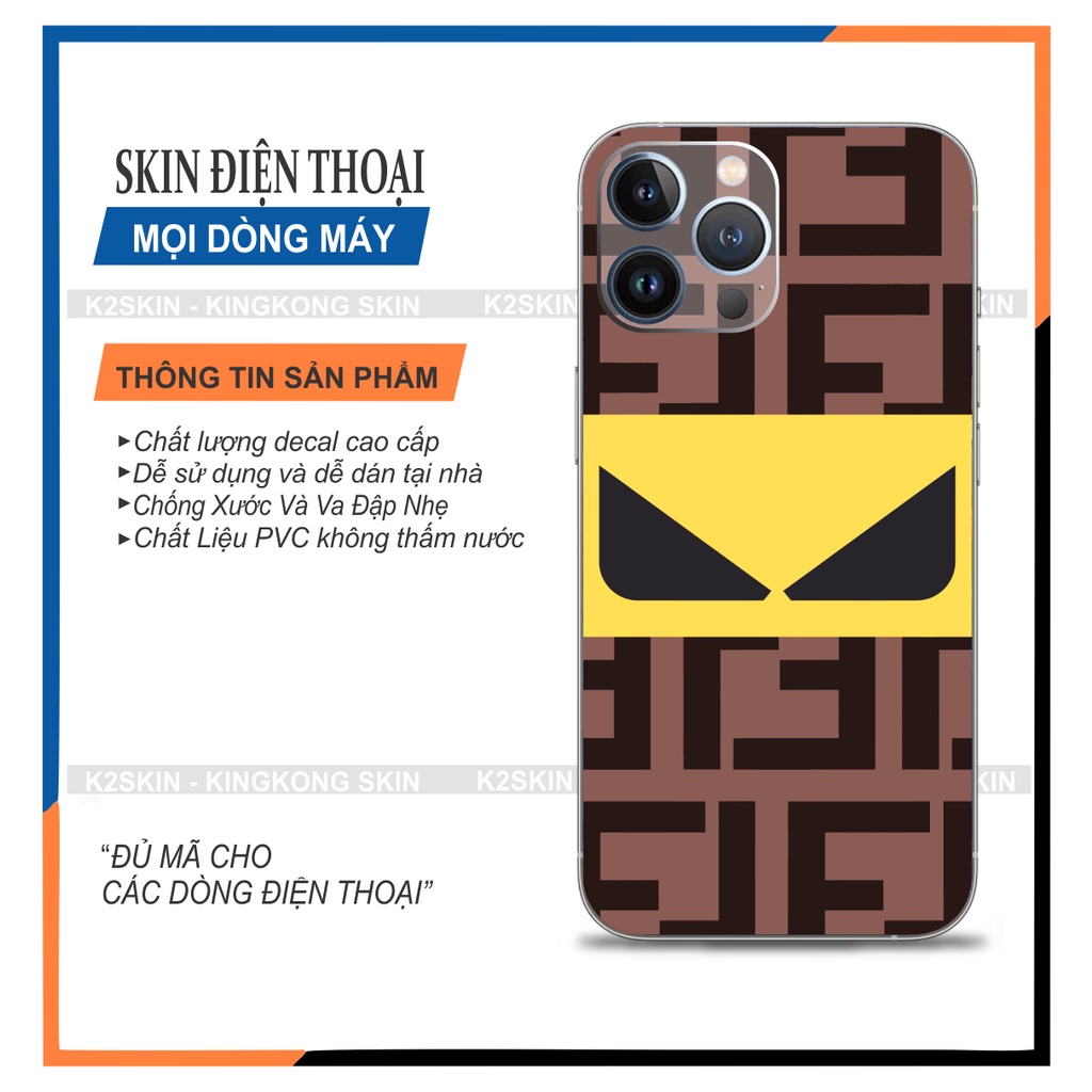 Dán Skin dành cho tất cả máy Androi và Iphone 5/5s/6/7plus/x/xsmax/11promax/12promax/13promax ( SKU 188)