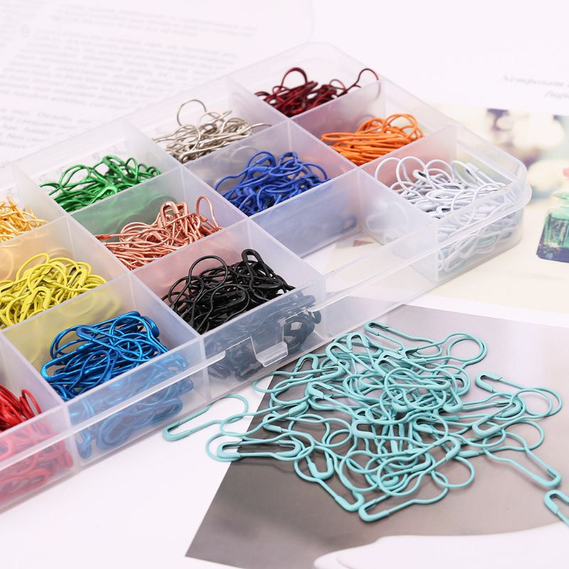 Hộp 750 Ghim Cố Định Đan Len Chuyên Dụng