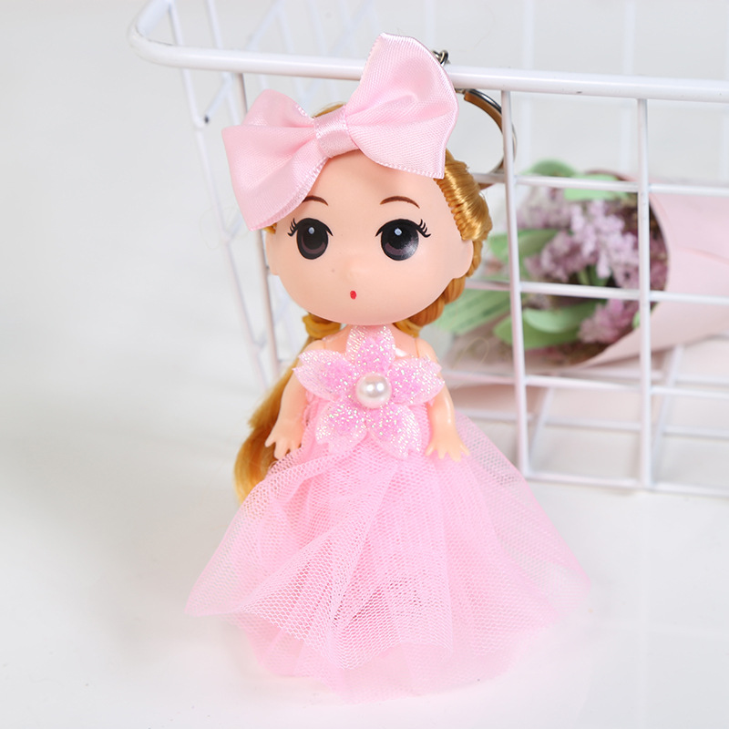 Móc Khóa Búp Bê Barbie 18cm Dễ Thương