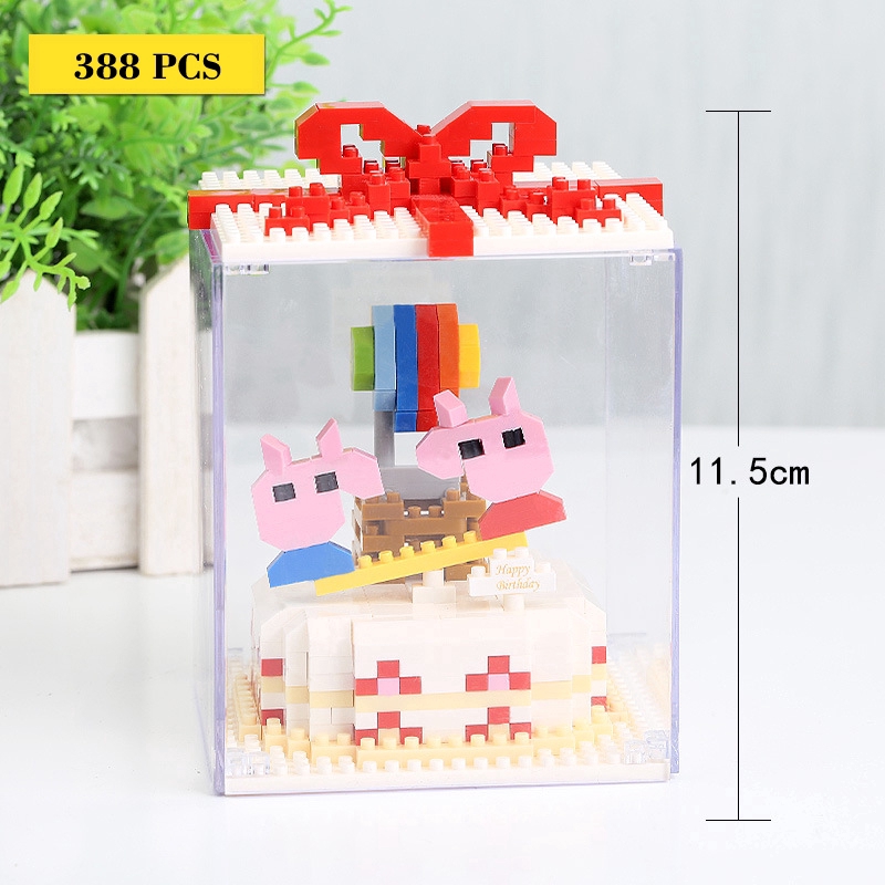 [Mã LIFETOYS1 giảm 30K đơn 99K] Hộp đồ chơi lắp ráp Lego hình bánh kem sinh nhật làm quà tặng cho bé