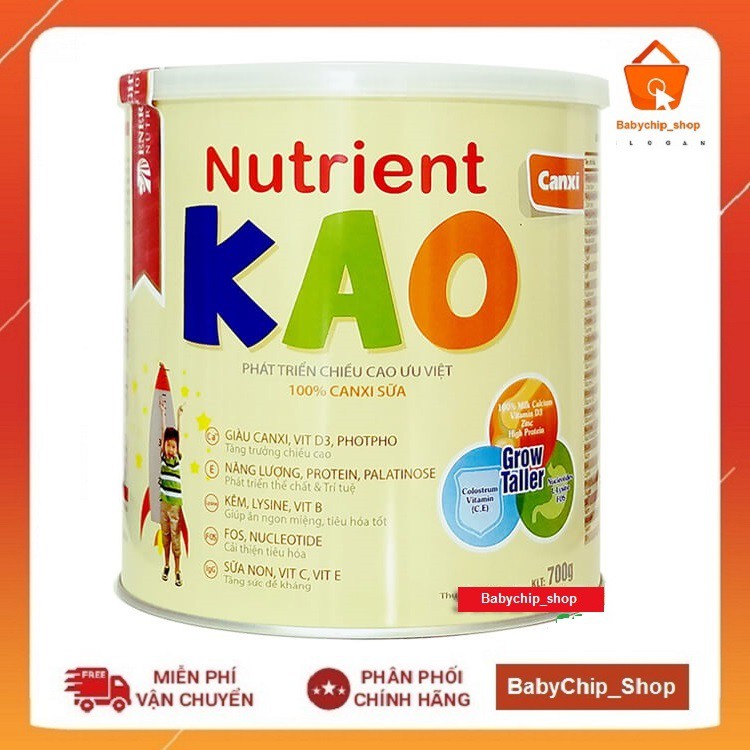 Sữa Nutrient Kao 700g [Date 2024]