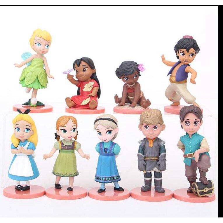 Set 11 Đồ chơi mô hình nhân vật Công chúa DISNEY