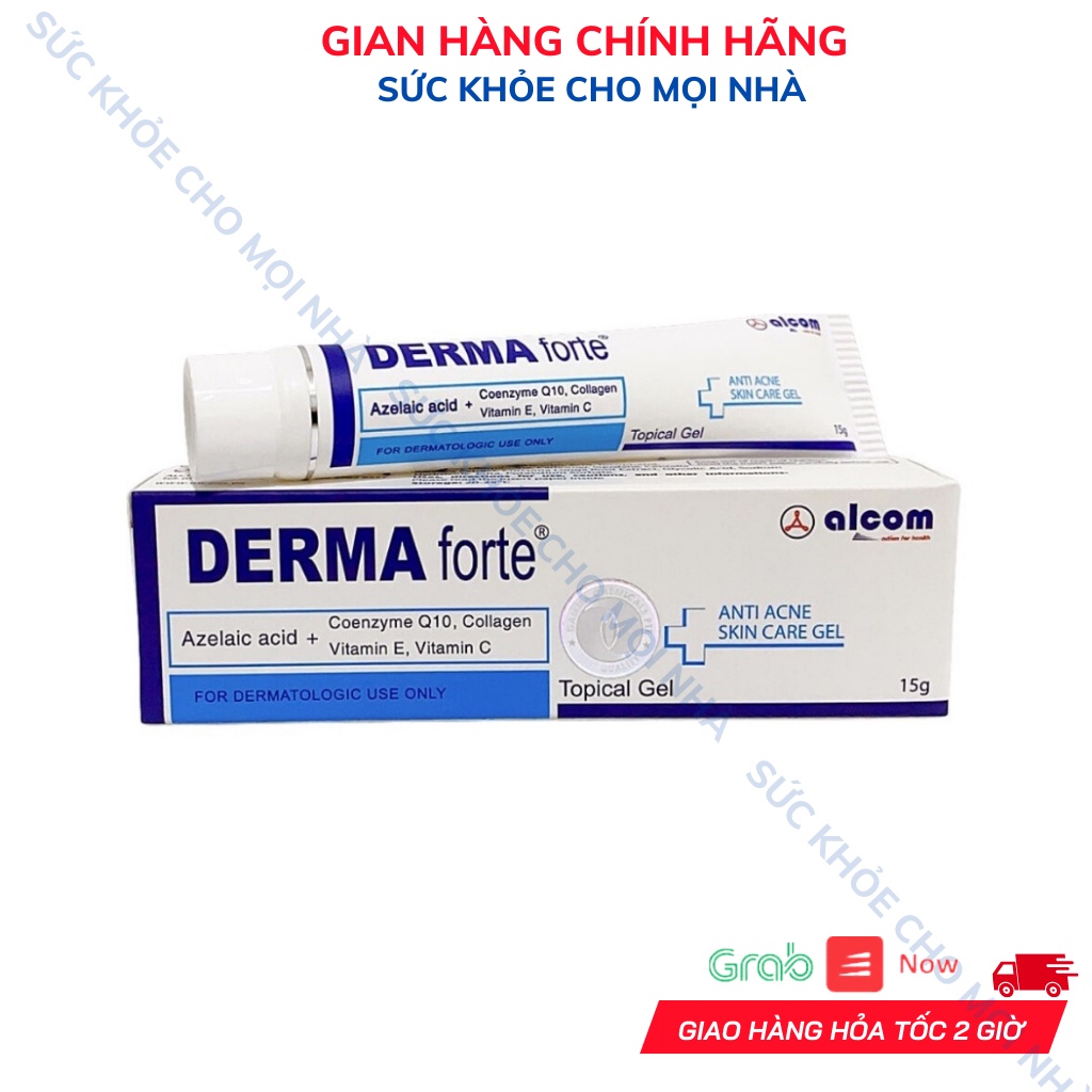 Giảm Thâm Mụn Derman Forte, Chống Thâm, Liền Sẹo, Ngăn Ngừa Mụn Trứng Cá