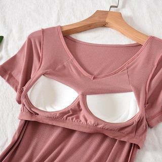 ÁO BRA CỘC GÂN CHẤT THUN MODAL MỀM MỊN SIÊU MÁT