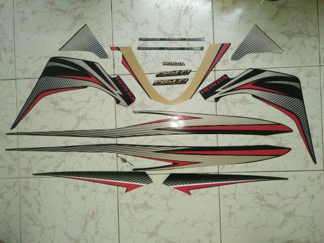 Bộ tem Airblade 2012 màu đồng đen