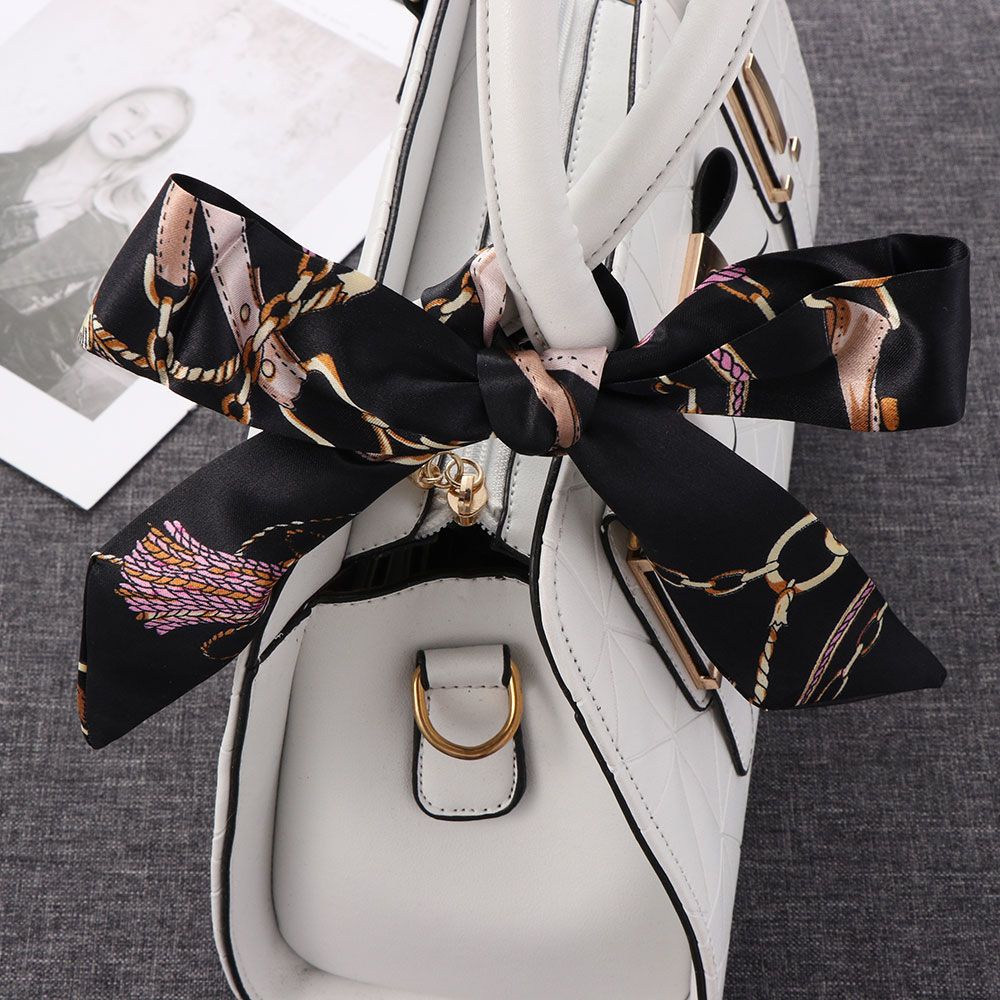 Khăn choàng cổ / buộc thắt lưng bằng lụa 40 màu tùy chọn sành điệu cho nữ