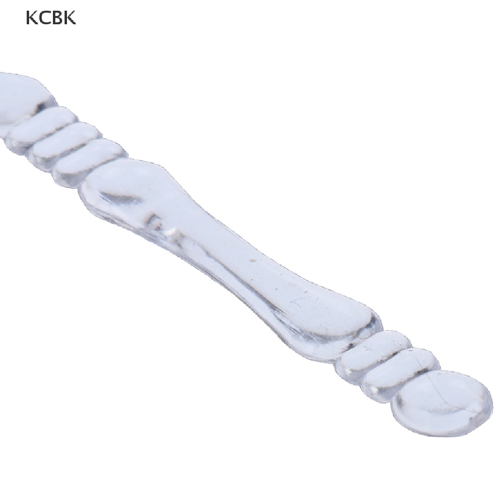 Set 80 Nĩa Ăn Trái Cây Bằng Nhựa Trong Suốt Dùng Một Lần
