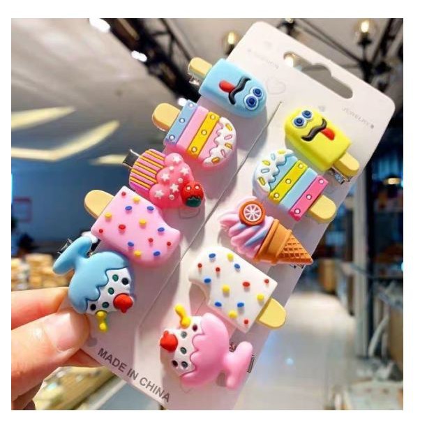 Kẹp tóc xinh cho bé (1 set/10 cái)