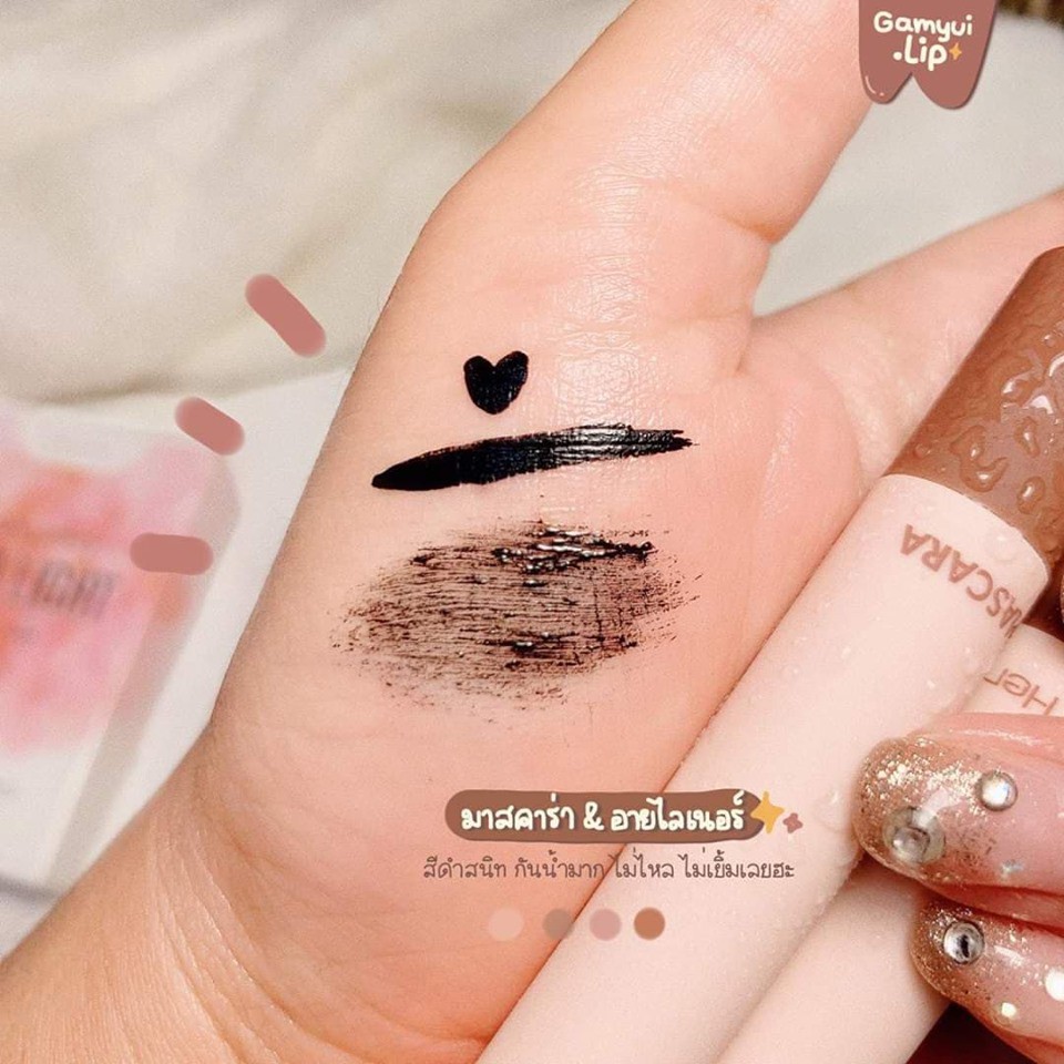 🍓 Set Trang Điểm Cá Nhân 4 Món Hengfang No.H7052 Pro Light Beauty Gồm 2 Son Kem + 1 Kẻ Mắt + 1 Mascara - Y184 | BigBuy360 - bigbuy360.vn