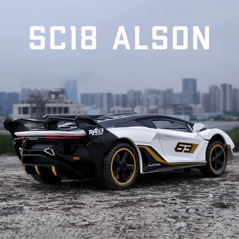 Mô Hình Xe Ô Tô Lamborghini SC18 Tỉ Lệ 1: 32 Cao Cấp